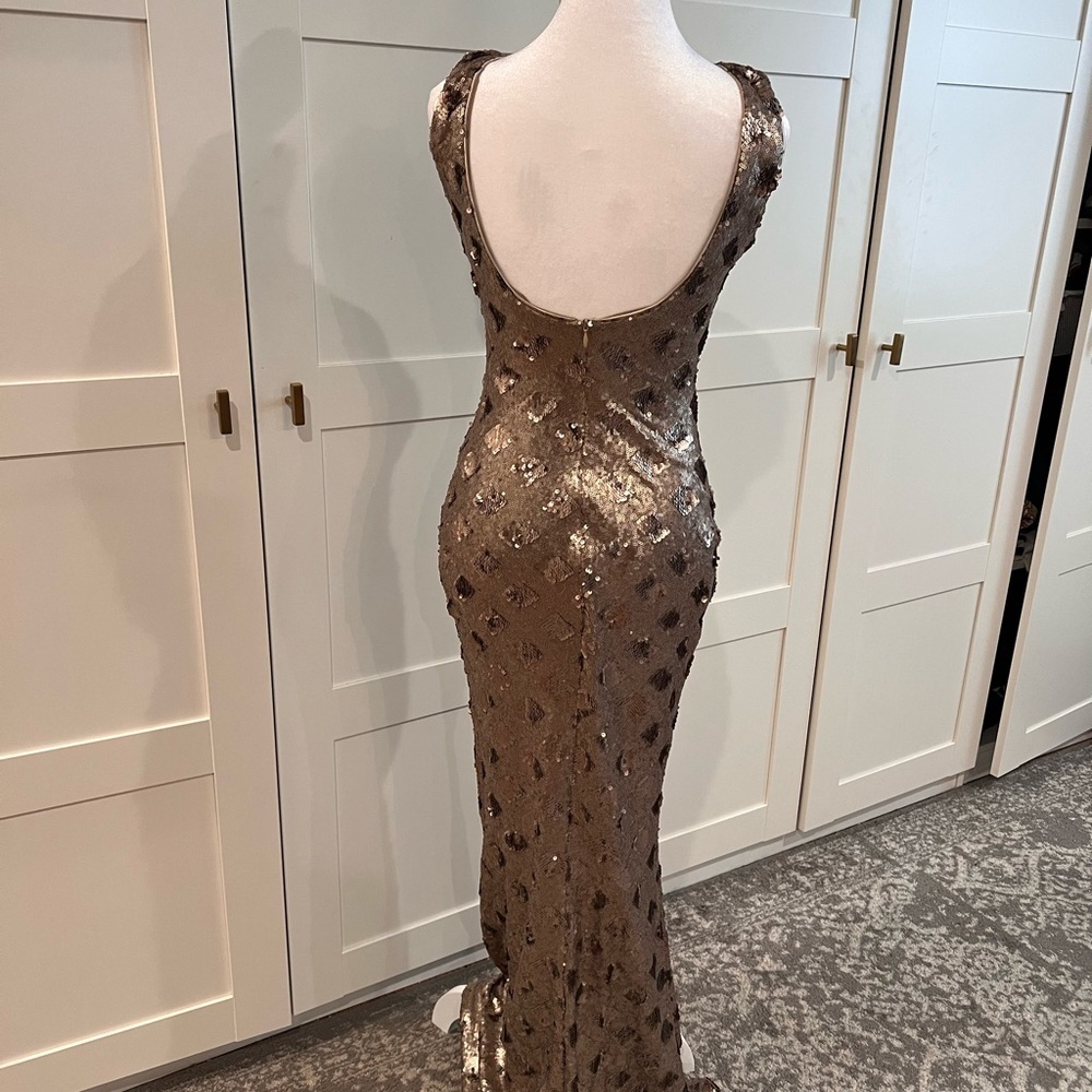 Dress the Population- gorgeous sequin evening gown - Picture 4 of 5